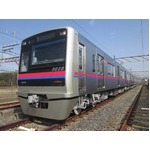 【写真】京成電鉄の新造車両運転開始、省エネ化進め車内照明にLED採用。