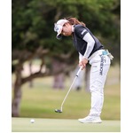 佐久間のパット　女子ゴルフ