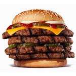 バーガーキング、&ldquo;1,209kcal＆総重量461g&rdquo;の巨大バーガー