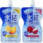 凍らせて吸って飲む「氷結」、キリンビールが新しい飲み方の提案。