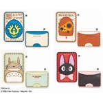 ジブリ作品の本革パスケース、ロボット兵やジジなど全4種類展開。