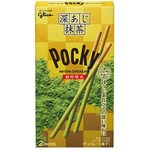 ほうじ茶隠し味の抹茶ポッキー、2種のお茶の風味で深い味わいに。