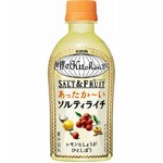 あったか〜い版ソルティライチ、「世界のKitchenから」の冬向け新商品。