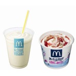 マックシェイクにヨーグルト味、爽やかなマックフルーリー新商品も。