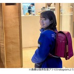 TBS篠原梨菜アナ「27歳ですが&hellip;」ランドセル姿を披露