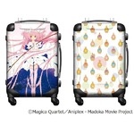 まどマギの痛キャリーケース、テイストの違う2つのイラスト着せ替え。