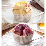 ローソンに話題のカップケーキ、バタークリームたっぷりの冷たいスイーツ。