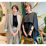 渡辺満里奈と&ldquo;おしゃれ番長&rdquo;辺見えみりの笑顔ショット、「美人すぎて眩しい」の声