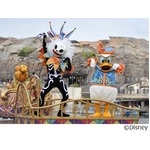 秋のTDSはスケルトンだらけに、お茶目にハロウィーン盛り上げる。