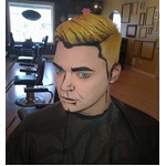 【写真】コミックから飛び出してきた男、リアル？なメイクが話題に。