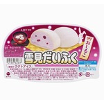 あずき入りでおしるこ味の「雪見だいふく」