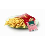 桜が香るマックフライポテト、シャカシャカポテトにさくらのりしお味。