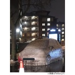 &ldquo;完全に凍った車&rdquo;が話題に