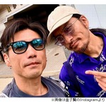 金子賢、長瀬智也と&ldquo;何十年振りにランチ&rdquo;報告「ヤツとはやっぱり話が合うわ」