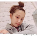 鈴木奈々のデコ出し&ldquo;おうちすっぴん&rdquo;に絶賛