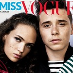 ベッカム長男がヴォーグ表紙に、サッカーしながらモデルでも活躍。