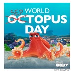 10月7日はニモ続編の新キャラ&ldquo;ハンク&rdquo;の日