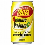 「メッツ」にパワフルエナジー、補給感とビタミンC感じる爽快炭酸。