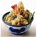 てんやに秋季限定「かき天丼」、昨年販売時よりひとまわり大きく。