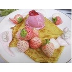 多品種の苺クレープが食べ放題、代官山のカフェが水曜日限定で実施。