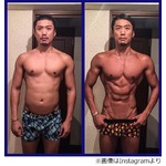 金子賢&ldquo;4か月半で激変&rdquo;写真、ビフォー／アフターの比較が話題に。