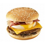 マックに「きのこ月見」新登場、3種のきのこをソテーしてプラス。