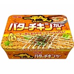 明星「一平ちゃん」新作、白色バター風味マヨで仕上げる&ldquo;バターチキンカレー味&rdquo;