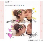 &ldquo;キス魔&rdquo;辻希美がチュッチュ、夫・杉浦太陽ともラブラブな写真。