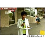 生中継にプロポーズ映り込む、リポーターが急遽2人にインタビュー。