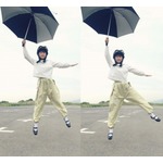 「べっぴんさん」芳根京子が&ldquo;傘で飛んだ&rdquo;