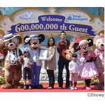 TDLとTDSの来園者が6億人突破、1983年4月の開園から30年363日目で到達。