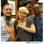 マイケル娘が体に父の言葉刻む、手書き「Queen of My Heart」タトゥー。