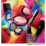 トロール人形とM・A・Cコラボ、カラフルなメイクアップ・コレクション。