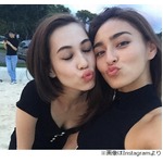 長谷川潤＆水原希子の&ldquo;キス顔&rdquo;ショット