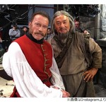 シュワとジャッキー・チェンが2ショット