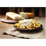 マックポテトにチーズたっぷり、濃厚クアトロチーズソースの新メニュー。