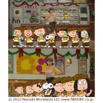 スヌーピーたちがミスドCMに、アルバイト店員と楽しい掛け合い。