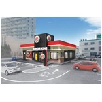 バーガーキング初のドライブスルー店舗、車移動の多い札幌市内に。