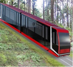 高野山ケーブルカー、54年ぶり新車両は“欧州風”