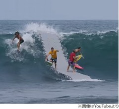 海の上を“走って”楽しむサーフィン