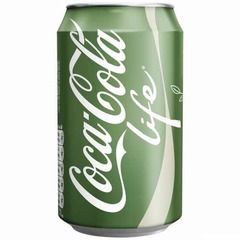 【写真】“緑のコカ・コーラ”が話題に、ステビア使用の低カロリー版。