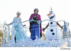 舞浜駅発車ベルが「アナ雪」に、ディズニーランドのイベントに合わせ。