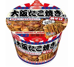 エースコック、“大阪らしさ”にこだわったカップめん「たこ焼き味 焼そば」