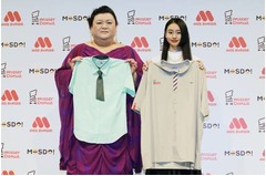 忽那がマツコの“7L”ユニ喜ぶ、「MOSDO!」新CM発表会でトレード。