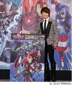 西川貴教がアベンジャーズ歌う「声優にも挑戦してみたいです」。