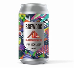 “BREWDOG×フジロック”初のコラボビール「FUJI ROCK LAGER」数量限定発売