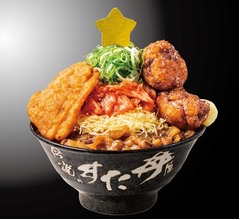 「超ニンニクツリーすた丼」腹ぺこクリぼっちに素敵な聖夜を