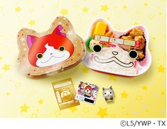 ほっともっとがジバニャン弁当、店頭には「妖怪ガシャ」風ボックスも。