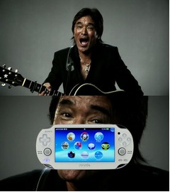 黒い松崎しげる“白Vita”強調、新色「クリスタル・ホワイト」登場。