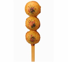 手軽に食べやすいたこ焼き串、ミニストップのワンハンドメニュー。